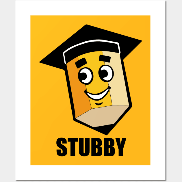 Stubby Pencil - Fun With Shorts Wall Art by JoshWay